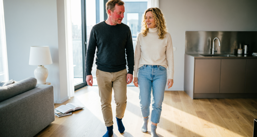 Финны делают в своих домах тёплый пол: без обогрева - повторил, теперь хожу босиком даже в морозы