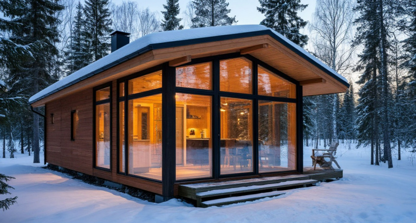 Финны уже давно ставят такие двери и не мерзнут, а мы все мучаемся - они нашли лучшее решение