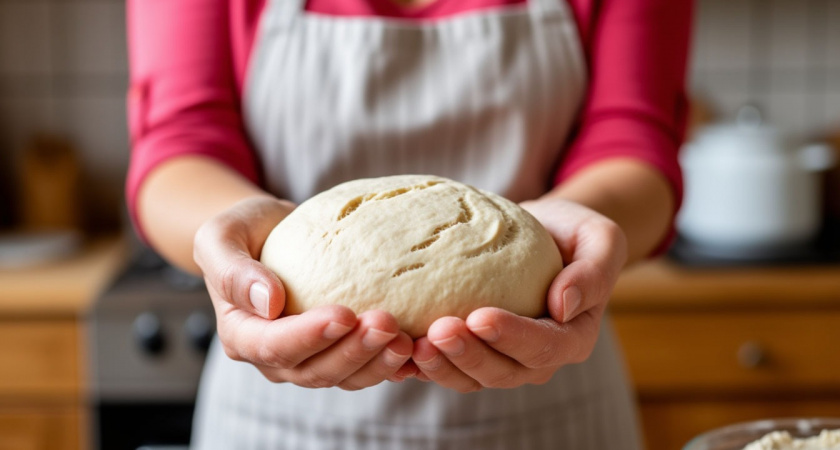 Как замешивать тесто, чтобы оно не прилипало к рукам: мой самый рабочий лайфхак