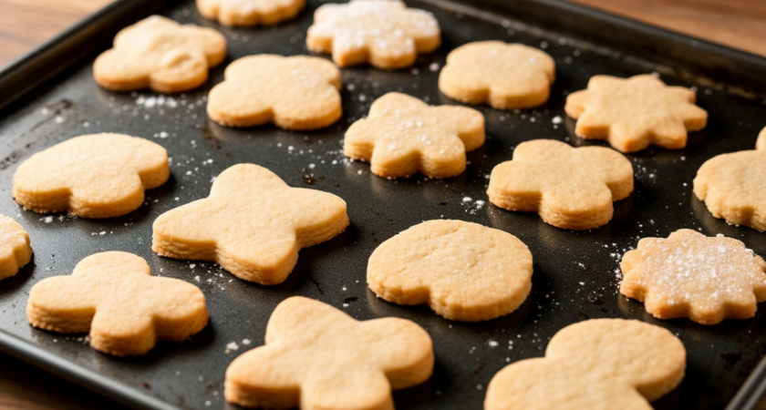 Заливаю муку кипятком и на противень, вкуснятина необыкновенная: семья обожает