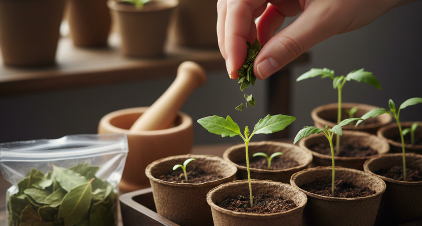 Кидаю щепотку в каждый горшочек - мощнейшая рассада растет без единой подкормки: натуральное средство с кухонной полки