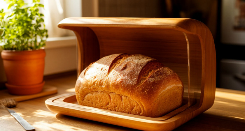 Как я храню хлеб, чтоб он не плесневел и не черствел по неделе