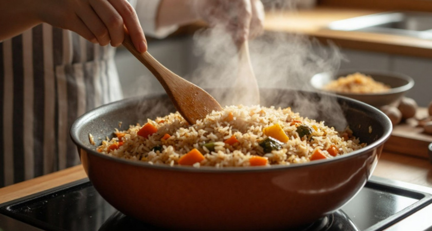 Вот как сделать рассыпчатый плов - опытные повара никогда не пропускают этот шаг