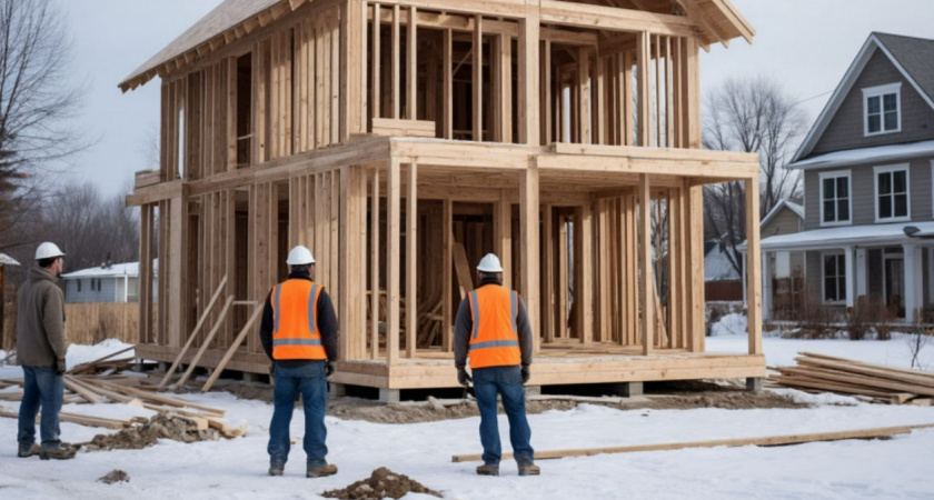 Сосед построил дом за 3 недели по особой технологии - быстрее каркасника и теплее, чем из бруса