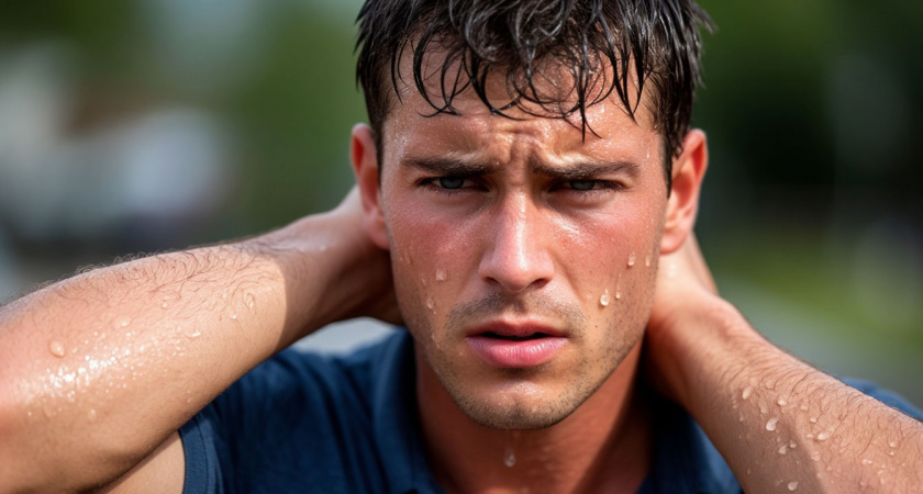 Простое средство против потливости и запаха пота. Подмышки сухие даже в сильную жару