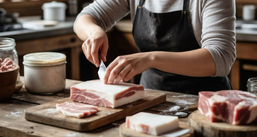 Такое сало съедаем за вечер - узнала у деревенских рецепт и теперь по-другому не делаю