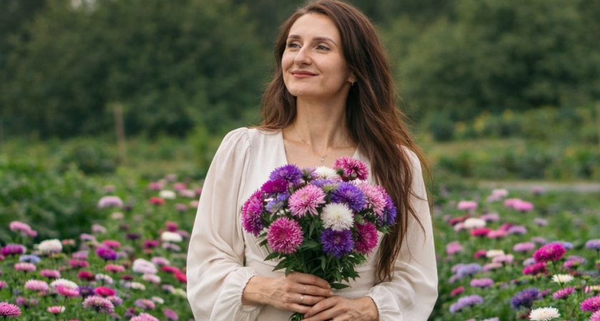 Посейте астры на рассаду таким способом - они вырастут очень крупными, махровыми и будут богато цвести