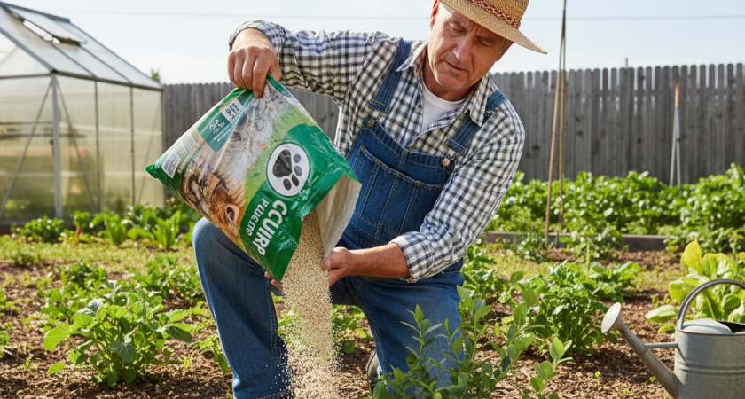 Кошачий наполнитель творит чудеса в саду: кратно увеличиваем урожай