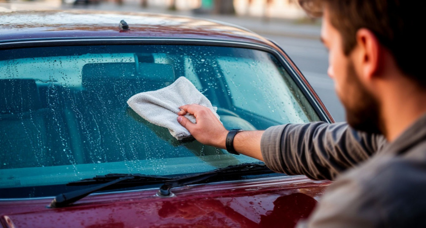 Жирная пленка на лобовом стекле исчезнет навсегда: старый дедовский способ, который вы точно не знали
