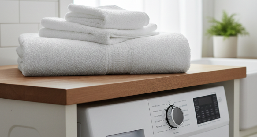 Стакан при стирке - и вещи кипенно-белые: прачка замешивает в стиралку вместе с порошком это дешевое средство