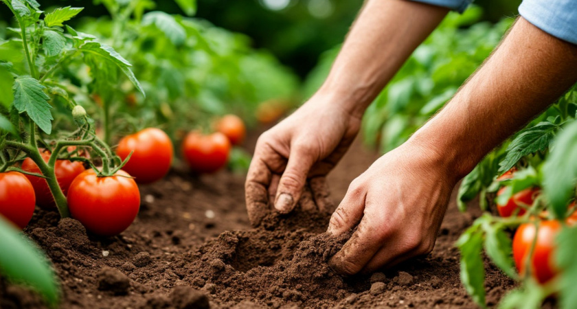 Кладу в лунки особые подкормки для томатов, огурцов, перца: растут крепкими и дают большой урожай