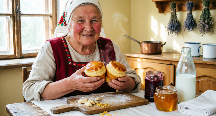 Наконец-то нашла рецепт тех самых, которые пекла бабушка - пышки на кефире: бюджетная выпечка, которая не ударит по карману