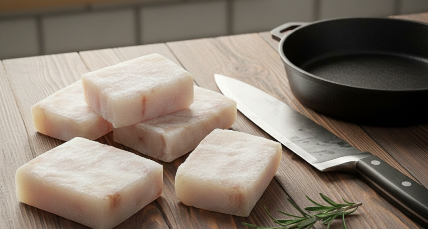 Увидел в магазине квадратный минтай. Теперь ем каждый день: чем он лучше обычного и что я с ним делаю