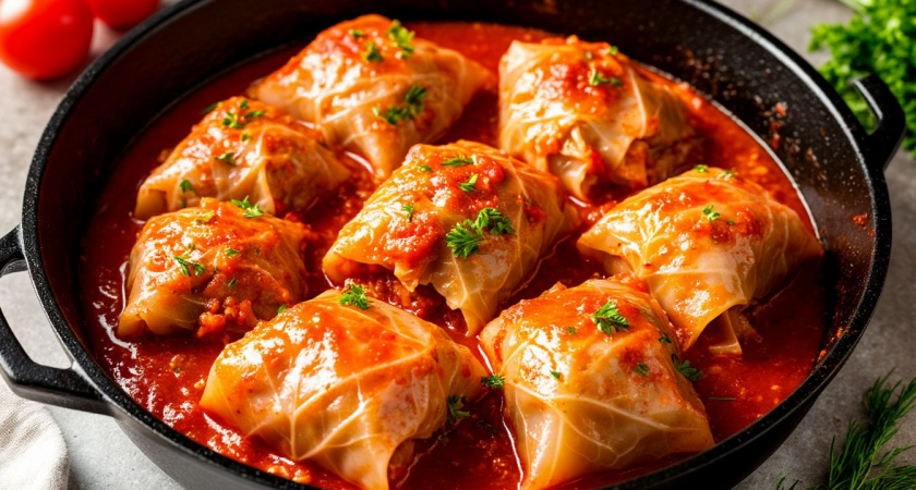 Необычный способ приготовления ленивых голубцов: всегда получается сочно и очень вкусно