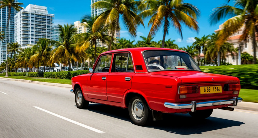 За что в Майами любят советские "Жигули" больше, чем премиальные авто - объясняю просто