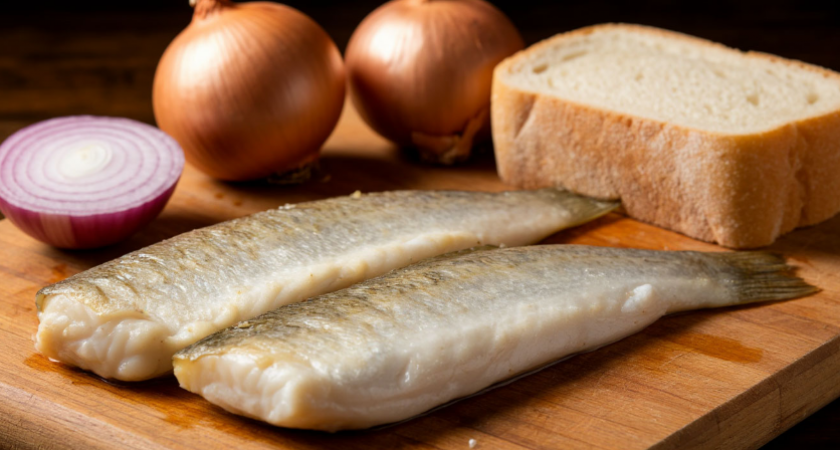 Из минтая, хлеба и лука готовлю интересное блюдо: сочно, вкусно и просто