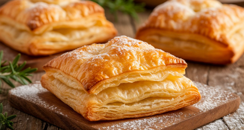 Слоенное тесто без раскатки: все перемешиваю и тесто готово, подходит для сладкой и соленой начинки