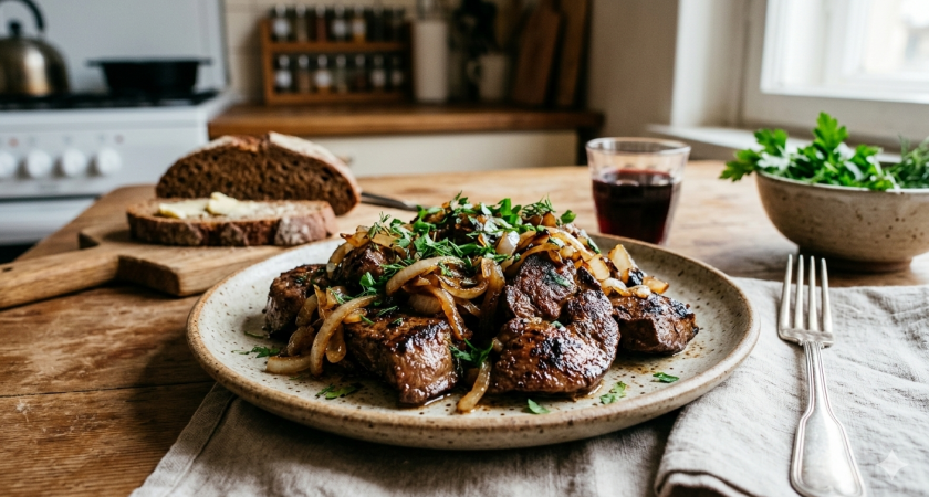 Не в молоке: показываю способ проще, быстрее и дешевле - печень получается нежной как масло