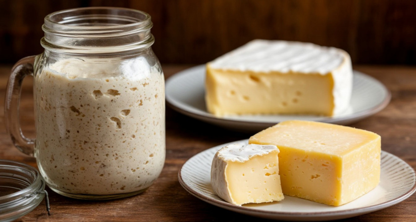 Наливаю молоко в банку и оставляю на ночь: к завтра готов домашний сыр "Филадельфия" - вкусно и очень просто