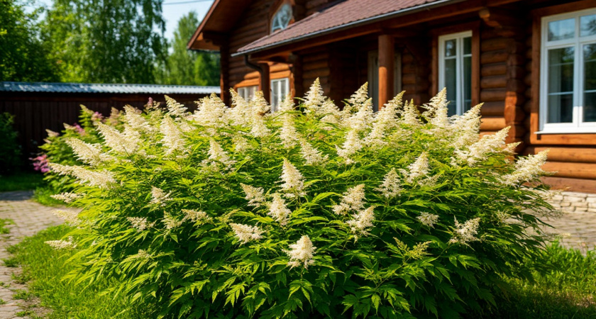 Облако высотой в два метра: садовый гигант превращает пустой участок в волшебный сад