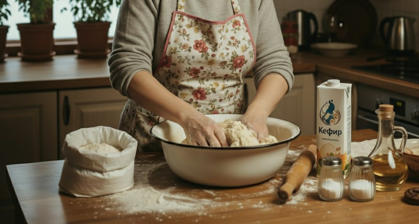 Как правильно ввести соду в кефир - до или после замеса: узнала только в 45 лет