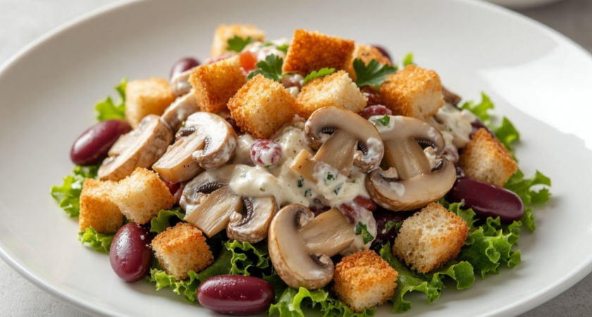 После работы готовлю салат "Секунда" - и домашние сыты, и я довольна: всего 4 ингридиента 