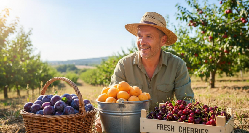 Собираю свыше 100 кг слив, вишни и абрикосов ежегодно: в марте сыплю «особую» смесь под деревья