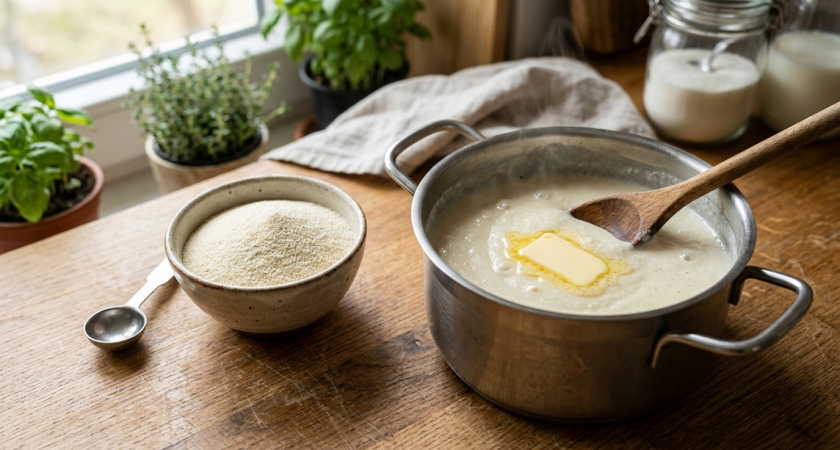 Когда хочу вкусную манную кашу, готовлю таким способом - муж и дети всегда просят добавки