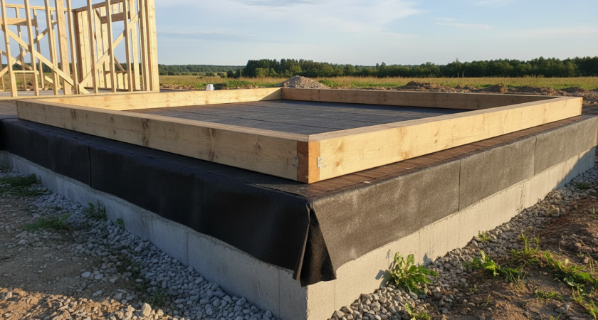 Почему гниет деревянная обвязка фундамента дома, уложенная на рубероид. Проблема, которую плохо понимают даже опытные строители