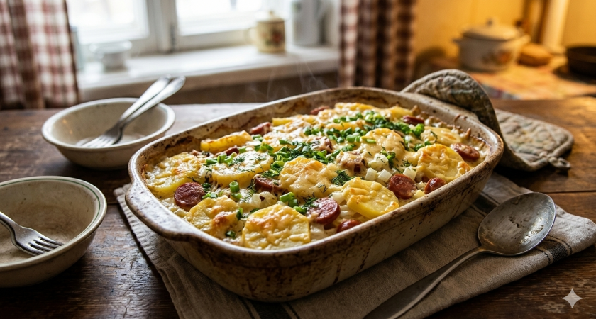 Готовлю картошку по-советски: все давно забыли про этот рецепт - и зря. Домашние всегда требуют добавки 