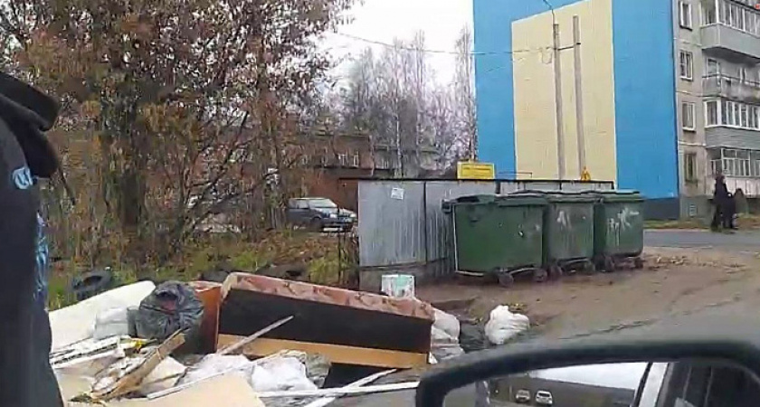 В Слободском наказали мусорящего мужчину благодаря видео от очевидца