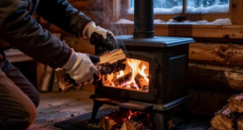 Народная печь, которая греет лучше любой новомодной электрики: ставлю в дом, на дачу и в гараж
