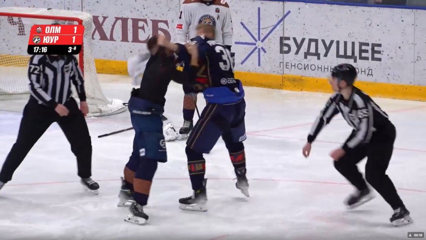 Победу с дракой и тремя голами подарила "Олимпия" кирово-чепецким фанатам хоккея