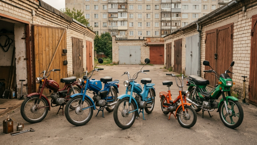 5 желанных мопедов из СССР - их хотел заполучить каждый мальчишка 