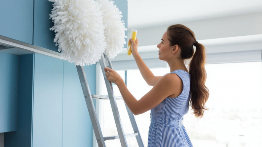 Как помыть потолок: лучшие средства, 3 способа для натяжного и окрашенного потолка — без разводов, без химии, без лишних усилий