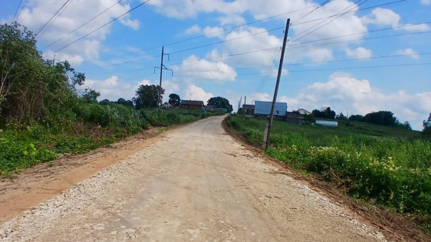 На ремонт дорог в одном из сел Кирово-Чепецкого района потратят 3 млн рублей