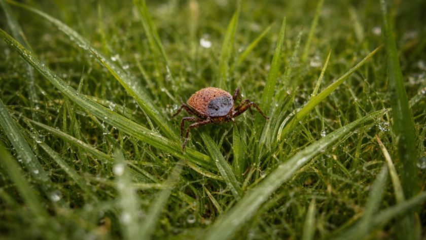 Клещ чует жертву за два километра и ждёт в траве – как он охотится и что делать, если всё-таки укусил