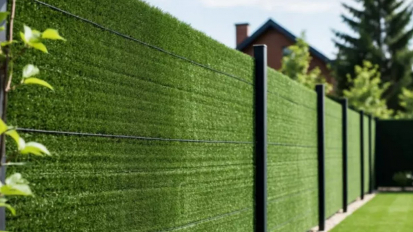 Забор из профлиста и дерева теперь не в моде - умные хозяева подхватили новую идею: и красиво, и живописно