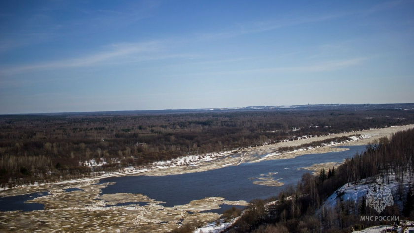 В Кировской области реки начали освобождаться ото льда