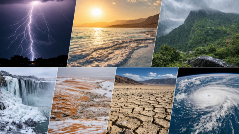 Почему молния на самом деле бьёт снизу вверх и где на Земле светит солнце 330 дней в году – 15 фактов о погоде, которые сложно принять