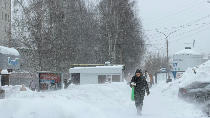 В Кировской области объявили предупреждение из-за снегопадов и усиления ветра