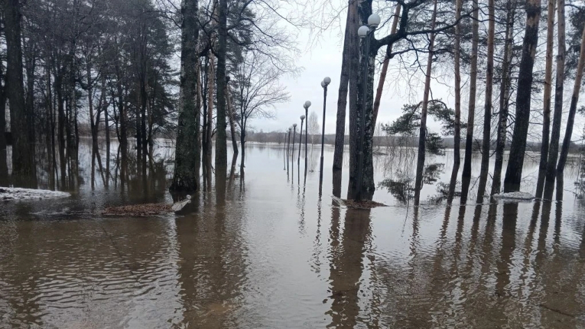 Половодье сильно ударило по одному крупному поселку в Кировской области