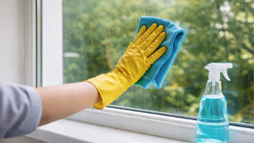 Окна остаются в разводах после уборки: в чём настоящая причина и как её устранить