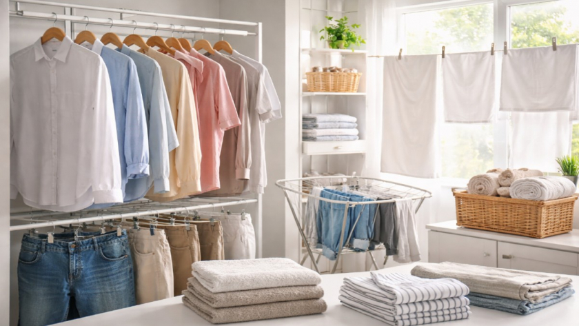 Как сушить одежду так, чтобы потом не тратить время на глажку: пять конкретных приёмов