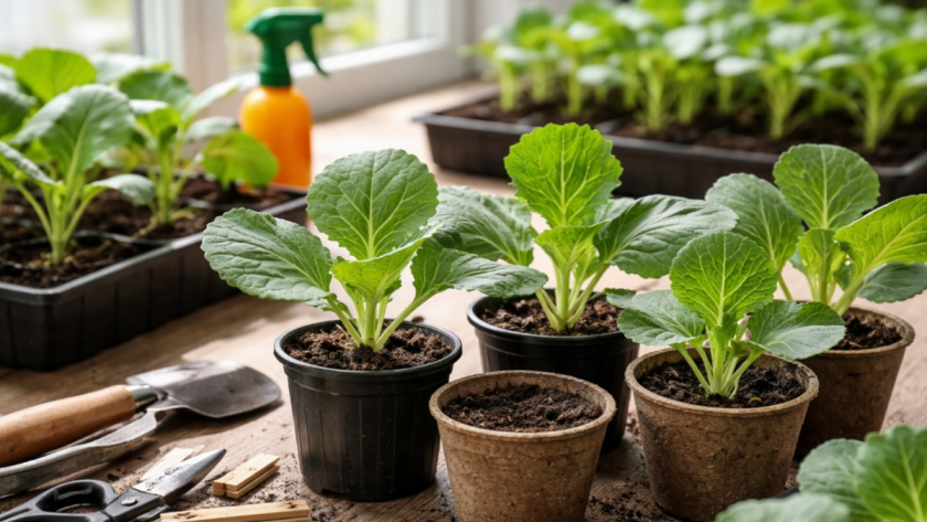 Рассада капусты не вытягивается и не болеет если соблюдать один ключевой принцип и не допускать типичных ошибок при выращивании