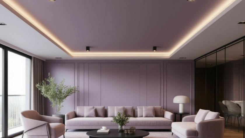 Хотите, чтобы потолок выглядел на миллион? В 2026 году выбирают матовые поверхности, текстурную штукатурку и акустические панели