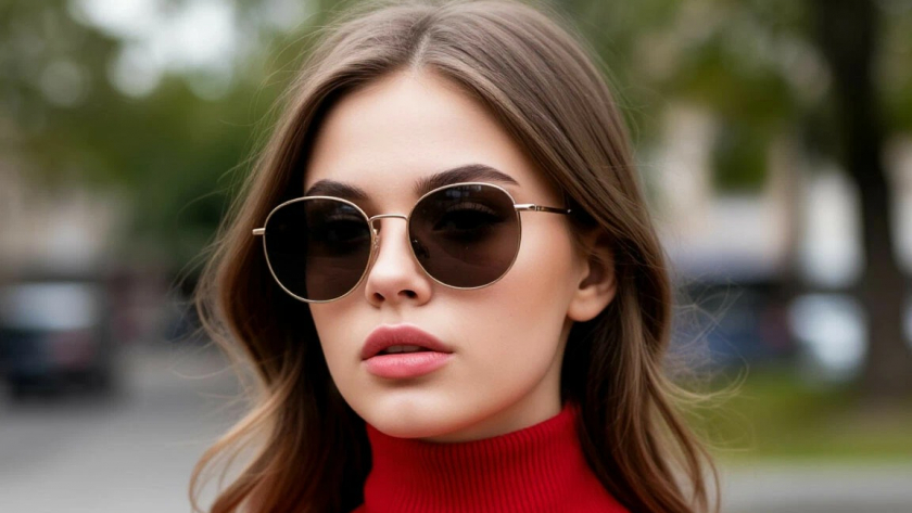 Раньше я носила классические авиаторы, а в этом сезоне случайно примерила овальные без оправы — и подруги спросили, не сделала ли я скулы