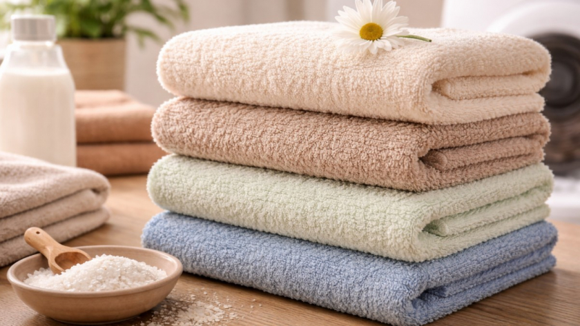 Махровые полотенца стали жёсткими: пять ошибок при стирке и пошаговый способ вернуть мягкость