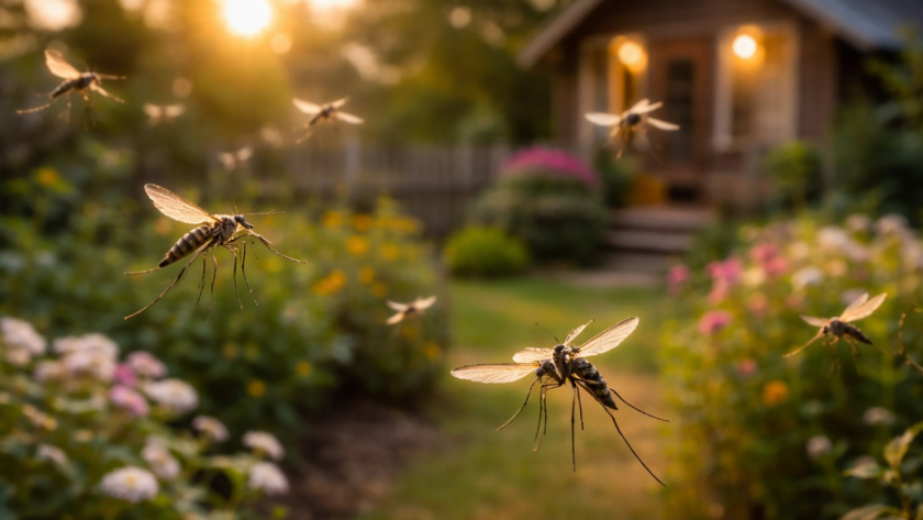 Как сократить количество комаров на дачном участке и создать защиту без сложной обработки территории