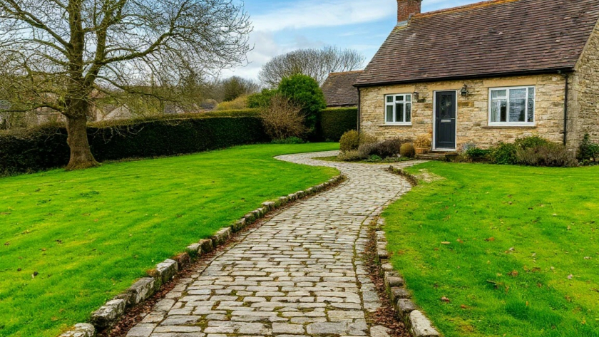 Никакого бетона: как сделать дорожку, которая не проседает после дождя и не трескается зимой — секрет финнов в трёх вариантах